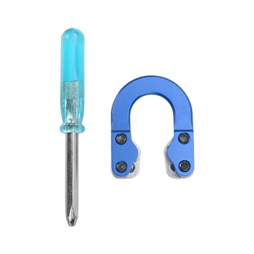 Blauer Aluminiumlegierung Compound-Bogen D-Schlinge mit Schraubenziehern, 7g 1