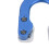 Blauer Aluminiumlegierung Compound-Bogen D-Schlinge mit Schraubenziehern, 7g 5