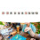 10PCS White Plastic Left Right Center Dice for Board Games, 1.6cm 14