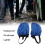 1 paio di gambali impermeabili da trekking blu 5