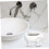 Ceramic Soap Dish with Drainage Channels, White Soap Holder for Bathroom and Kitchen Sink 3