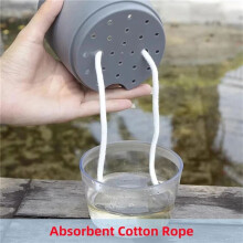 2 Layer Soilless Cultivation Flower Pot Cotton Rope Self Watering Hydroponic Plant Basin Automatic Irrigation