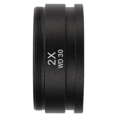 Auxiliary Objective Lens 2X for Trinocular Microscope M48 Thread 2