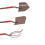 3pcs 1:12 Miniature Garden Tools Set 1