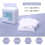 9x9 Cleanroom Wipes 300 Pack Nonwoven Cellulose Polyester for Lab and Electronics 2