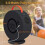 Automatic Rotation Bubble Machine for Kids, USB Rechargeable, Black 3