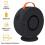Automatic Rotation Bubble Machine for Kids, USB Rechargeable, Black 7