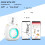 Mini Pocket Thermal Printer 203DPI, 1200mAh, 57mm White 6