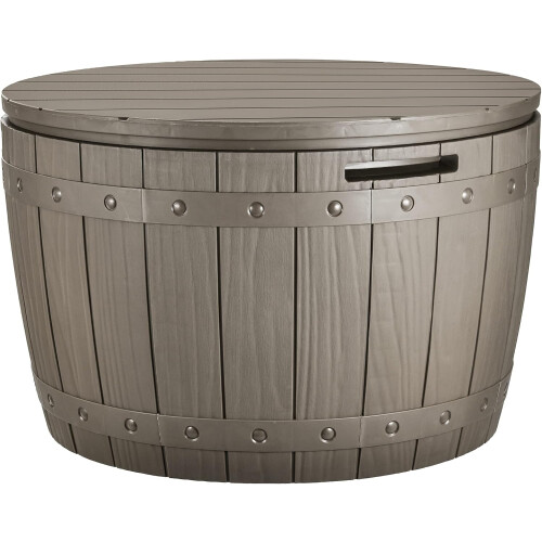 127L Round Waterproof Garden Storage Box 1