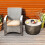 127L Round Waterproof Garden Storage Box 7