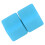 6Pcs Blue Plastic Blank Dice Set 30mm for Math Teaching & Board Games 12