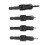 Precision Countersunk Drills 4Pcs Hex Shank - Cemented Carbide for Screws 15