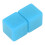 6Pcs Blue Plastic Blank Dice Set 30mm for Math Teaching & Board Games 13