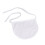 Double Layer Breathable Adjustable Trachea Cover for Adults White 2