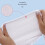 Double Layer Breathable Adjustable Trachea Cover for Adults White 4