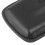 Leather Cigarette Case 3-Piece Capacity Portable Storage Box Black 5