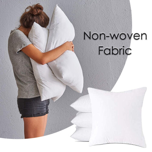18x18 Throw Pillow Inserts Soft Down Alternative Square Decorative Cushion for Couch and Bed 2