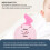 Bilingual Baby Teether Phone Toy, Pink, 15x7cm, Multi-Mode Educational 8