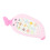 Bilingual Baby Teether Phone Toy, Pink, 15x7cm, Multi-Mode Educational 14