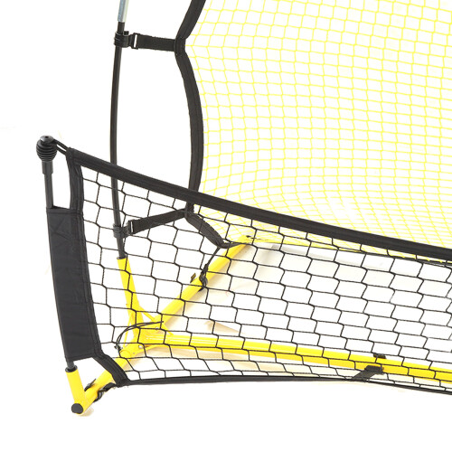 Fußball Rebounder-Netz doppelseitig tragbar