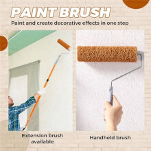 6Pcs 9Inch Textured Paint Roller Small Textured Roller for Painting Walls Popcorn Ceiling Home Improvement Paint