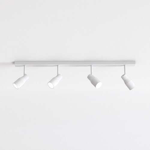 Astro Astro Apollo Four Bar Dimmable Indoor Spotlight Textured White LED GU10 1