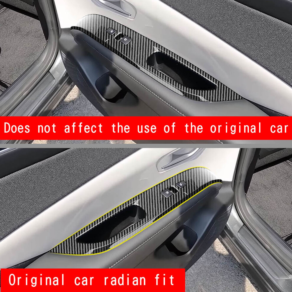 Carbon Fibre Window Switch Cover Tucson 2022 7055741891854