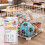 Wire Cube Connectors EasyInstall TightFit for Cube Storage Organizer Shelving Multiroom Use 3