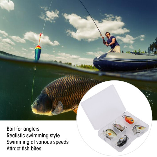 5 Pcs Realistic Mini Fishing Crankbaits 2
