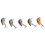 5 Pcs Realistic Mini Fishing Crankbaits 4