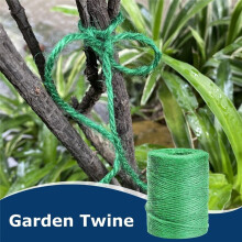 Christmas Decorations, Garden Twine, Green Twine for Gardening Tomato Climbing Plant Tie Floristry Crafts Gift