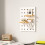 Solid Wood Pegboard Organizer 60x80cm Green Wall Mounted Tool Storage for Garage Home Office 5