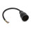 Câble OBD2 à 14 broches 29 cm/11,42 po Sprinter noir 16