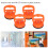4Pcs Mini ABS Suction Cups for LCD Screen Glass Electronics Repair 3