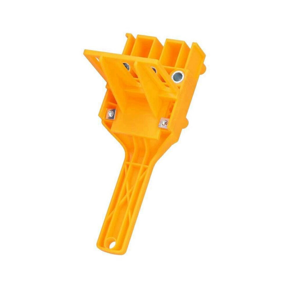 3 Sets Of Positioning Fixtures For Woodworking Hole Drilling Tools, Punching Locators Are Connected With Wooden Boards 4713492677860