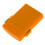 USB Rechargeable Windproof Cigarette Lighter Case 105x83x23mm Orange 8