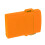 USB Rechargeable Windproof Cigarette Lighter Case 105x83x23mm Orange 11