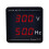 Upgraded Digital Voltmeter Frequency Panel Voltage HZ-Tester AC50-500V 10-99.9HZ Red-Digits Display 4