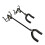 Guitar Wall Mount UShaped Gridwall Hook Holder, SpaceSaving Guitar Display for Home Studio 3