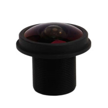 20X Lente HD Ojo de Pez CCTV 5MP 1.8mm M12 X 0.5 Montaje 1 / 2.5 F2.0 180 Grados para Camaras de Videovigilancia Lentes CCTV