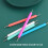 Ensemble de 5 stylos dotting – stylets à double pointe, colorés 2