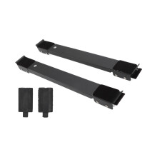 Jeu de roulettes en acier pour appareils électroménagers – Charge maximale de 300 kg, 45-70 cm