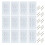 24 Pack Self-Closing Electric Outlet Covers for Child Proofing Safety Wall Socket Plates 3