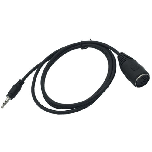 4 Pacotes de Adaptador MIDI Tipo A para 3,5 mm Cabo de 20 Polegadas, Linha de Áudio 2