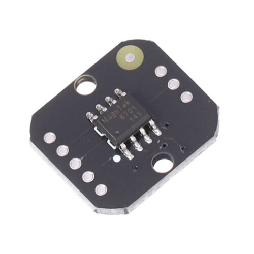 2 Stuks MT6701 Magnetische Encodermodule PWM/I2c Borstelloze Motor-Encoder ABZ-Modus 1024 Lijnen Vervangt AS5600-Module 2