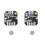 2 Stuks MT6701 Magnetische Encodermodule PWM/I2c Borstelloze Motor-Encoder ABZ-Modus 1024 Lijnen Vervangt AS5600-Module 8