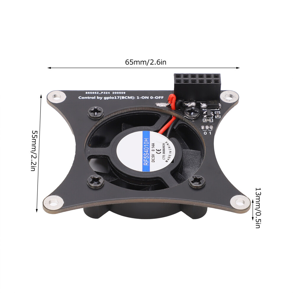Silent Cooling Plate for Raspberry Pi with PWM