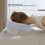 Ergonomic Memory Foam Face Down Pillow, Light Gray, 30cm x 13cm 3