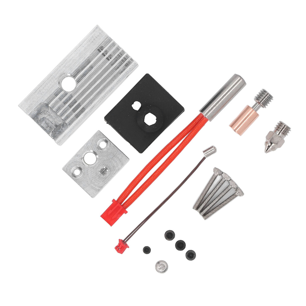 Ender3 S1 Heater Block Upgrade Ti Alloy Copper
