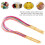 Premium Circular & Straight Knitting Needle Set, 20cm, Multiple Sizes and Bamboo Material 12